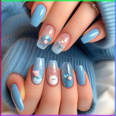 Dive into the enchanting world of nail art with Pink Nail Ideas 2024! 💖💅 These Spring Trend designs are perfect for adding a pop of color to your spring look. Don't miss out on the latest nail trends! 💅💖 #NailArt #PinkNailIdeas2024 💖💅 Korean Nail Art, Spring Nail Art, Acrylic Nail Art, Nail Designs Spring, Fancy Nails, Blue Nails, Almond Nails, French Nails