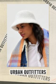 Seriously soft bucket hat in an ombre dye with a fuzzy finish. Features Ombre fuzzy bucket hat Fuzzy bucket hat Ombre dye finish Content + Care 75% Nylon, 25% polyester Spot clean Imported Size Circumference: 22" | Ombre Fuzzy Bucket Hat in Ivory, Women's at Urban Outfitters White Casual Cloche Hat For Winter, White Bucket Hat For Fall, Trendy White Winter Bucket Hat, White Curved Brim Bucket Hat For Winter, Spring Hats From Urban Outfitters, Fuzzy Bucket Hat, Brand Sale, Bucket Hat, Urban Outfitters