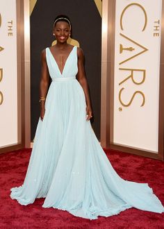 lupita nyong'o Oscars 2014 Red Carpet, Academy Awards Red Carpet, Oscars 2014, Ellie Saab, Dress Couture, Lupita Nyong'o, Oscar Dresses, 2014 Dresses, Red Carpet Ready