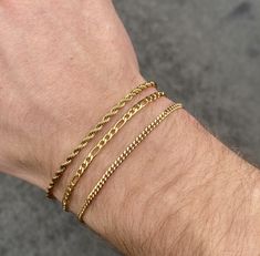 Minimalist Gold Bracelet Men, Permanent Jewelry Men, Men Minimalist Jewelry, Men’s Gold Bracelet, Men’s Gold Jewelry, Gold Accessories Men, Men's Bracelets Gold, Men’s Bracelet, Men Gold Bracelet