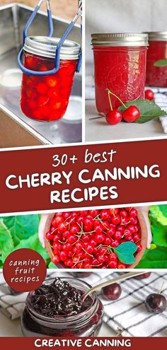 the best cherry canning recipes and how to use them