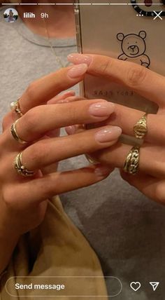 august nails 2024 #AugustNails2024 #SummerNailTrends #ChicManicure #NailArtIdeas #TrendyNails #2024NailDesigns #NailInspo #StylishNails #SummerBeauty #NailGoals #neutral #nails The Perfect French Nails, Engagement Nails Elegant, Neutral Short Coffin Acrylic Nails, Almond Nails Put It In Neutral, Natural Oval Nails Designs, Adrienne Bailon Nails, Bridal Nails Color, Almond Gel X French Tip, Typing Length Nails