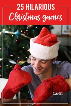 Hilarious Christmas Games, Teenage Party Games, Shrine Ideas, Xmas Party Games, Christmas Eve Games