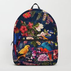 Designing our premium Backpacks is a meticulous process, as Artists have to lay out their artwork on each component. One size fits all men and women, with heavy-duty construction that's able to handle the heavy lifting for all your school and travel needs.       - Standard unisex size: 17.75" (H) x 12.25" (W) x 5.75" (D)    - Crafted with durable spun poly fabric for high print quality    - Interior pocket fits up to 15" laptop    - Padded nylon back and bottom    - Adjustable shoulder straps Dream Backpack, Gift Backpack, Art Backpack, Popular Backpacks, Apostolic Fashion, Duffel Bag Backpack, Flower Bag, Cheap Bags, Heavy Lifting