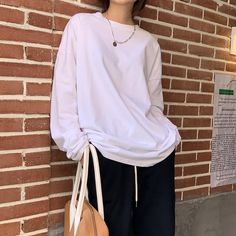 Size (CM) Dress Length Chest Sleeve S 65 100 53 M 67 102 55 L 71 104 57 XL 73 106 59 XXL 75 108 61 White Oversized Long Sleeve Outfit, Oversized Longsleeves Outfit Women, Oversized Longsleeves Outfit, White Longsleeves Outfit, White Long Sleeve Shirt Outfit, Longsleeves Outfit, Oversized Shirt Outfit, Capsule Wardrobe Casual, Oversized Long Sleeve Shirt