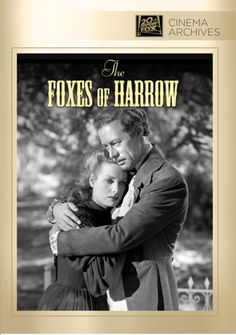 the fox's of harrow movie poster with an image of a man hugging a woman