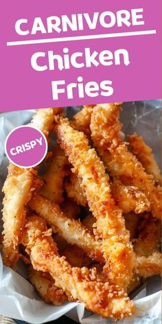 Follow this easy recipe for carnivore chicken fries. Perfect for a satisfying meal. Get the recipe here! Perfect for keto, carnivore and low carb diets. #Carnivore #CarnivoreDiet #Keto #LowCarb Chicken Fries Recipe, Caveman Diet Recipes, Chicken Fries, The Carnivore Diet, Caveman Diet, Meat Diet, Keto Carnivore, Digestive Problems, Tasty Chicken