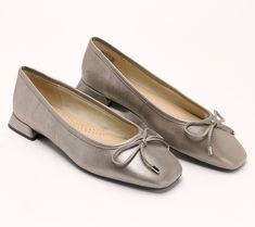 Days on your feet are a breeze in these fab flats. With a timeless round toe silhouette and bow embellishment, this dress-casual classic comes together in a lightweight profile that keeps sore soles at bay. From Clarks Footwear. Elegant Summer Ballet Flats For Office, Elegant Summer Ballet Flats For Formal Occasions, Elegant Slip-on Flats With Bow, Leather Slip Ons, Comfortable Shoes, Fashion Shoes, Casual Dresses, Leather Upper, Slip On