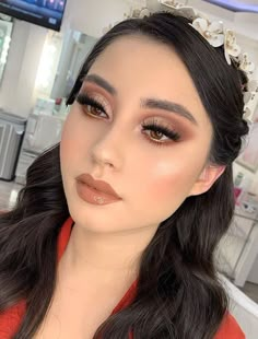 Sweet 16 Makeup, Make Up Sposa, Quinceanera Makeup, Makeup Ojos, Soft Eye Makeup, Soft Makeup Looks