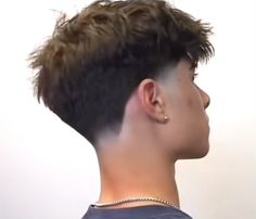 Men Short Hair Fade, Edgar Haircut, Stylish Boy Haircuts, Men Fade Haircut Short, Taper Fade Curly Hair, Hair Cut Guide, Ulzzang Hair