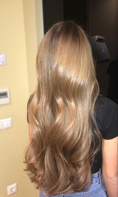 Honey Blonde Color Melt, Inspo Hair, Blonde Wavy Hair, Brown Hair Inspo, Dirty Blonde Hair, Honey Blonde Hair, Dark Blonde Hair, Blonde Hair Inspiration, Long Blonde