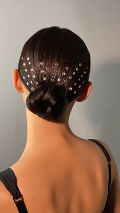 Sleek Prom Hair, Ballroom Hair, Hairstyle Hairstyle, Dance Hairstyles, Long Hair Updo, Wedding Hairstyle