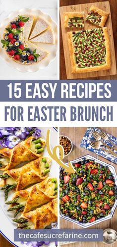 the top five easy recipes for easter brunch