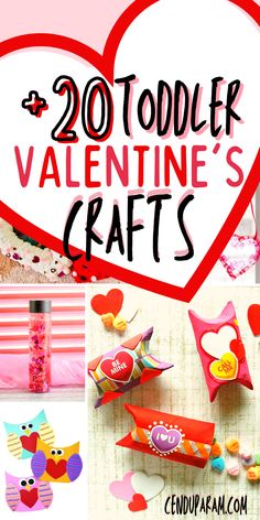 a round up of fun and easy toddler Valentine's day crafts prefect for preschool, daycare or to gift to parents Simple Toddler Valentine Crafts, Diy Valentines Cards For Toddlers To Make, Valentines Crafts For 2 Year Kids At Home, Valentine’s Day Finger Paint, Toddler Valentine Art Projects, Young Toddler Valentine Crafts, Valentines Toddlers Craft, 12 Month Old Valentines Day Craft, Valentines Day Crafts For Babies Handprint Art