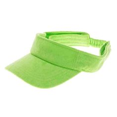 Best sport sun visor for women. Great for tennis, golf and walking. Soft terrycloth sun visor with elastic closure. Moisture wicking terrycloth. 3" curved bill. 2" band. One size. 100% polyester Sporty Spring Sports Visor, Sporty Breathable Visor For Spring, Sporty Summer Sports Visor, Adjustable Visor With Sweatband For Sports Events, Casual Sports Event Visor, Spring Sports Visor With Adjustable Fit, Sporty Summer Visor With Sweatband, Adjustable Baseball Cap With Sweatband, Summer Sports Visor With Sweatband