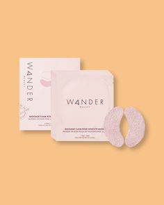 Baggage Claim Eye Masks Eye Mask WANDER BEAUTY Calendula Extract, Soko Glam, Camu Camu, Gold Eye Mask, Exfoliating Pads, Beauty Water, Wander Beauty, Baggage Claim, Textures And Tones