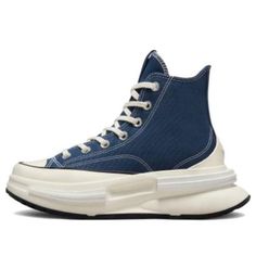 Converse Run Star Legacy CX High 'Navy' A04367C (SNKR/Casual/Unisex/Non-Slip/High Top/Wear-resistant/Shock-absorbing) Navy High-top Sneakers With Cushioned Footbed For Streetwear, Navy Sporty High-top Sneakers For Streetwear, Navy High-top Sneakers For Streetwear, Blue Converse Canvas High-top Sneakers, Blue Converse High-top Canvas Sneakers, Functional Blue High-top Sneakers For Streetwear, Blue Canvas High-top Sports Sneakers, Blue Canvas High-top Sneakers For Sports, Sporty Blue Canvas High-top Sneakers