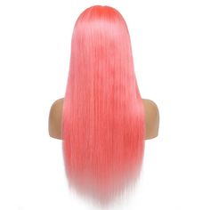 Product Name SULMY Pink Wigs Human Hair Light Pink Lace Front Colored Wigs Hair Color #Pink (Rose / Pale Red / Golden Sunrise) The most popular and attention grabbing color for the Breast Cancer Awareness month. Cap Size Average Size, Universal Cap Adjustable Size for most People Lace Size 13x4x1 T part or 13x4 frontal lace Lace Color transparent swiss lace matched your skin perfectly Number of Combs 3 combs inside with adjustable straps Feature Pre-plucked, natural hairline,glueless Hair Qualit Light Pink Lace Front, Straight Hair Highlights, Pink Lace Front, Pink Wigs, Golden Sunrise, Straight Weave Hairstyles, Hair Light, Pink Wig, Wigs Hair