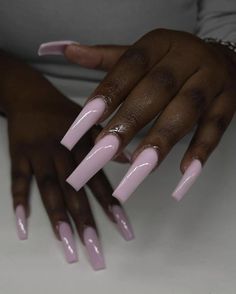 Plain Acrylic Nails, Tapered Square Nails, Plain Nails, Claw Nails, Basic Nails, Polygel Nails, Long Acrylic, Nails Only