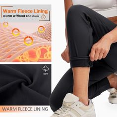 Elevate your cold-weather wardrobe with Women's Water-Resistant High-Waisted Thermal Sweatpants. Designed for both performance and style, these pants offer unparalleled warmth and comfort, making them an ideal choice for outdoor activities or cozy indoor lounging. Specifications: Water-Resistant Fabric: Engineered with a water-resistant material, providing protection against light rain or snow while keeping you warm and dry. Thermal Insulation: Stay cozy in colder climates with thermal insulatio Winter Workout Long Pants, Winter Workout Bottoms With Elastic Waistband, Winter Sports Bottoms With Comfort Stretch, Winter Stretch Ankle-length Bottoms, Stretch Ankle-length Winter Pants, Stretch Ankle-length Pants For Winter, Winter Bottoms With Elastic Waistband And Comfort Stretch, Winter Activewear Pants With Comfort Waistband, Winter Activewear With Comfort Waistband