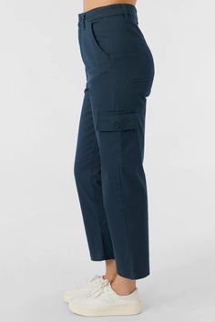 Super comfy cargo pant that's perfect for travel or everyday wear. It features a solid color design and classic cargo details. O'Neill Women's cargo pant 27" Inseam 12 3/4" Front rise Relaxed fit Side cargo pockets Classic back pockets 97% Cotton, 3% Elastane Women Cargos, Cargo Pant, Cargo Pants Women, Wear It, Cargo Pants, Heathers, Color Design, Everyday Wear, Relaxed Fit