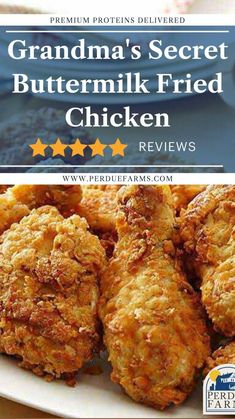 the grandma's secret buttermilk fried chicken review is featured in this post