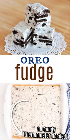 oreo fudge is the only dessert you'll ever need