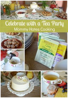 Celebrate with a Bigelow Tea Party #MeandMyTea #ad Tea Time Party, Bigelow Tea, Homemaking Tips, Party Tablescapes, Tea Party Theme, Summer Tea, Entertainment Ideas, Tea Party Food, Womens Retreat