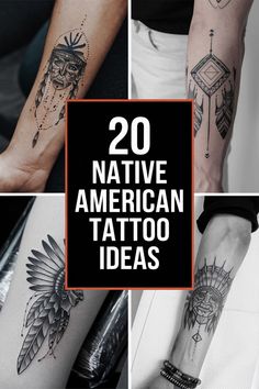 20 Native American-inspired tattoos, featuring feathers, tribal designs, and warrior motifs. Native American Design Tattoo, Native American Moon Tattoo, Native American Half Sleeve Tattoo, Native American Tattoo Designs For Women, Indian Tattoos For Women Native, Native American Art Tattoo, Native American Tattoos For Women, Indian Tattoos For Women, Native American Tattoo Symbols