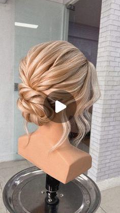 Wedding Styles Hair, Low Easy Hairstyles, Halter Dress Updo Hair, Wedding Hair Extensions Updo, Mom Hair Styles For Wedding, Hair Updos For One Shoulder Dress, Updo Hairstyles For High Neck Dresses, How To Do Hairstyles For Long Hair, Fairy Updo Hairstyles