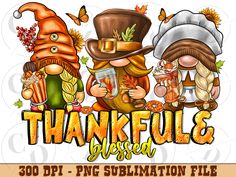 an image of thanksgiving themed sublimation