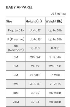 spirit halloween sizing chart