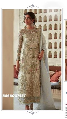 Otherworldly Beauty, Pakistani Dresses Online, Beautiful Pakistani Dresses, Dress Design Patterns, Bridal Dress Design, Eid Collection, Pakistani Dress Design, Salwar Suit, Embroidery Fashion