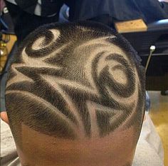 Back Of Head Haircut Designs Men, Free Style Design Haircut, Back Of Head Design Haircut, Cross Haircut Design, Barber Freestyle Design, Tattoo Hair, Haircut Design, Fade Haircut Designs