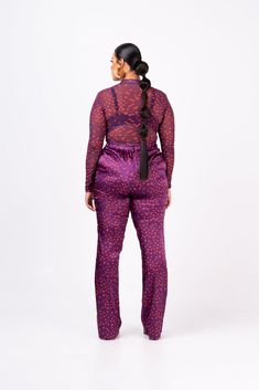 AMINAH MESH LONG SLEEVE TOP Mesh Long Sleeve Top, Infinity Dress, High Waist Pants, Ankara Fabric, Silk Pants, Mesh Long Sleeve, Printed Silk, Fitted Skirt, Waist Pants