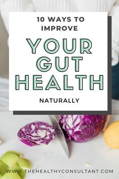 10 ways to Improve Your Gut Health Naturally - I've gone through my fair share of gut issues experiencing: gas, severe bloating, heartburn, constipation, weight gain, acne, eczema, food intolerance, and sleep disturbances. I feel your pain. It's not fun, but there are ways to improve your gut health naturally and kick those symptoms to the curb. Pureed Diet, Leaky Gut Diet, Health Meal Plan, Improve Your Gut Health, Healing Diet, Gut Issues, Gut Flora, Improve Gut Health, Probiotic Foods