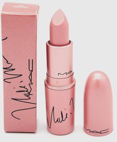 MAC Nicki Minaj The Pinkprint Creme Lipstick for sale online | eBay Mac Glitter Lipstick, Nude Lipstick For Fair Skin, Powder Pink Lipstick, Mac Modesty Lipstick, Nicki Minaj The Pinkprint, Baby Pink Lipstick, Mac Lipstick Set, Mac Nude Lipstick, Soft Pink Lipstick