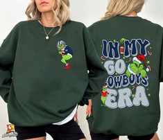 Grinch Hoodie, Extra Grinchy, Grinch Sweatshirt, Red Kingdom, Eagles Sweatshirt, City Sweatshirt, Grinch Shirts, Kansas City Football, Mrs Shirt