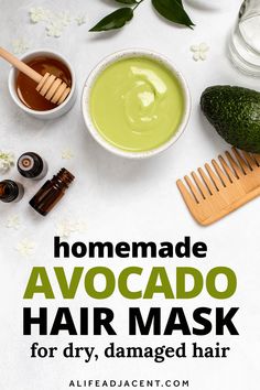 Damaged Curly Hair Repair, Curly Hair Repair, Hair Masks For Dry Damaged Hair, Curly Hair Mask, Damaged Curly Hair, Honey Hair Mask, Mask For Damaged Hair, Natural Hair Growth Remedies, Hair Mask Recipe