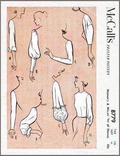 an old fashion pattern for women's clothing