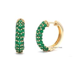 Emerald huggies earrings hoops 14K gold | Natural emerald cut earrings | Emerald earrings gold | Emerald studs tops huggies | Emerald hoops STONE DETAILS : ✦ Gemstone : Emerald ✦ Gemstone Type : Natural ✦ Gemstone Size : 1.80 MM ✦ Gemstone Shape : Round Cut ✦ Number of gemstones : 56 ✦ Gemstone Weight : 2-3 carats ✦ Gemstone Grade : AAA METAL DETAILS : ✦ Metal : 14K/18K Gold ✦ Metal Color : Yellow / White / Rose Gold ✦ Setting : Prong Setting / Pave Setting ✦ Earring Box : Yes SHIPPING DETAILS : Emerald Huggie Earrings, Fine Jewelry Emerald Huggie Earrings, Emerald Huggie Earrings For Anniversary, Yellow Gold Emerald Huggie Jewelry, Fine Jewelry Emerald Hoop Earrings, Green 14k Gold Hoop Earrings Fine Jewelry, Green 14k Gold Fine Jewelry Hoop Earrings, Green Huggie Fine Jewelry Earrings, Green 14k Gold Huggie Earrings