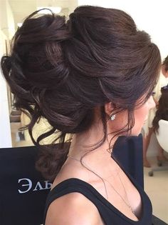 Wedding Hairstyles for Long Hair - Wedding Updo Hair Styles #WeddingUpdos Brunette Bride, Romantic Wedding Hair, Fishtail Braid, Best Wedding Hairstyles, Hair Done, Wedding Hairstyles For Long Hair, Formal Hairstyles