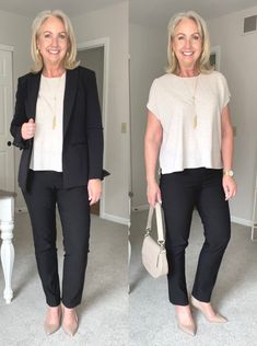 Dressed For My Day, Stylish Outfits For Women Over 50, Fashion Capsule Wardrobe, Cropped Linen Pants, Summer Work, Summer Work Outfits, Fashion Capsule, Fashion Hacks Clothes, Casual Chic Outfit