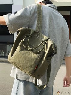 Bird in Bag - Multifunctional Casual Backpack For Daily Essentials Zipper Bag, Green Pattern, Daily Essentials, Bird In Bag, Casual Backpack, Zipper Bags, Backpacks, Size Medium, Zipper