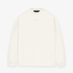 Never Wore, Got As A Gift And Couldn’t Exchange Size. Medium Off White Cotton Crew Neck Top, Classic Streetwear Tops For Spring, Classic Tops For Spring Streetwear, Classic Spring Streetwear Tops, Cream Crew Neck Top For Streetwear, White Classic Sweatshirt For Spring, Classic White Sweatshirt For Spring, Classic Long Sleeve Tops For Streetwear, Classic White Spring Sweatshirt