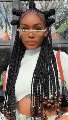 Styles #hairdesign #hairstyleideas #hairstyles Bantu Knot Hairstyles, Twisted Hair, Feed In Braids Hairstyles, Box Braids Hairstyles For Black Women, Hair Knot, Braids Hairstyles Pictures, Pelo Afro, Girls Hairstyles Braids