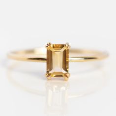 Natural Citrine Gold Ring-Dainty Citrine Ring-Minimalist Ring-14K Gold Ring-Engagement Ring-Yellow Stone Ring-Citrine Baguette Dainty Ring Welcome to Jewels by a sailor, Experience stunning jewelry which compliments your style everyday, All the items in my shop are hand made items and are crafted by our Master Goldsmith in our workshop, We pay a lot of emphasis on the making of the ring and we always assure you that we will provide best quality products every time toy you, Free World Wide Shipping; For Help : gemscitrus@gmail.com Thank you For Visit our Shop : CitrusGemsWorld Yellow Stone Engagement Ring, Yellow Gemstone Ring, Citrine Engagement Ring, Yellow Stone Rings, Yellow Citrine Ring, Local Eclectic, Yellow Engagement Rings, Zierlicher Ring, Everyday Ring