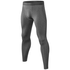 Season:Summer,Spring,Fall; Fabric:Polyester,Spandex; Look After Me:Washable,Wet and Dry; Gender:Men's; Activity:Training,Gym Workout,Jogging,Fitness,Running; Clothing Type:Base Layer,Bottoms; Elasticity:High Elasticity; Occasion:Athletic; Function:Soft,Breathable,Moisture Wicking,Quick Dry; Pattern:Solid Colored; Sports Clothing Sub Category:Running Tights Leggings,Compression Pants; Listing Date:02/09/2022; Height:; Hip:; Pants Length:; Waistline:; Weight (kg): Gray Stretch Activewear In Breathable Fabric, Breathable Stretch Pants, Breathable Compression Pants In Solid Color, Snug Fit Solid Color Training Tights, Sports Stretch Long Tights, Stretch Sports Tights, Gray Stretch Sportswear Tights, Snug Fit Training Tights, Breathable Training Leggings With Tight Fit