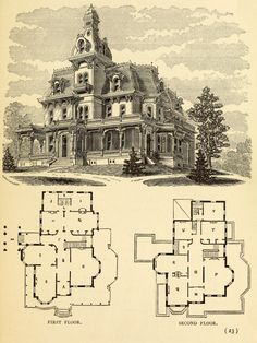 an old house with two floors and three stories, including the first floor and second story