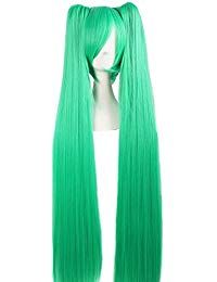 MapofBeauty Bluish Green 2 Ponytails Party Costume Cosplay Wig 2 Ponytails, Costumes For Adults, Bluish Green, Costume Cosplay, Costume Wigs, Cosplay Wig, Women's Costumes, Halloween Costumes Women, Cosplay Wigs